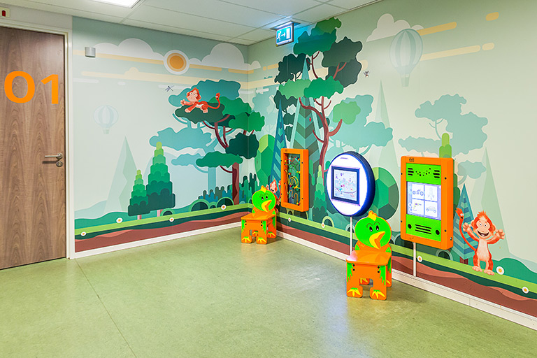 Maasstad hospital waiting area | IKC Healthcare